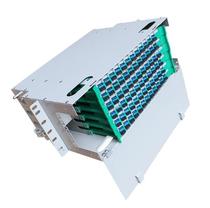 Carrier-grade full FC SC LC72-core fiber distribution frame 72-core ODF frame ODF rack-mounted unit body box