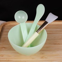 Configuration film brush film rod measuring spoon homemade DIY beauty mask spa tool mask bowl set four pieces