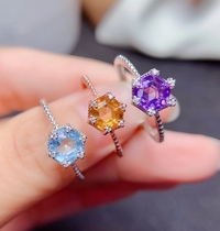 Shin Shin anchor natural color treasure ring stud earring pendant S925 silver light luxury style simple