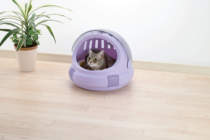 Japan imported Lichel purple cat aircraft Box Four Seasons cat nest space capsule basket pet bag recommended car