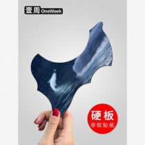 (Professional Musicians Factory) (Dreamy) A Week Guitar Guard Board Cartoon Accessories Personality Patch Panel Folk Decoration