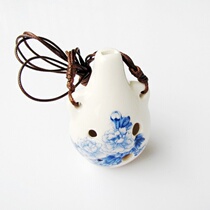(Flagship store) Six-hole Ocarina 6-hole professional beginner mid-tone AC-tune pottery musical instrument childrens learning generation