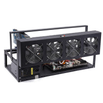 6 8 12gpu rack 8 card in-line platform open chassis multi-graphics card bracket B250 motherboard rack