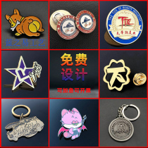 Set to make metal badges Order Custom Baking Varnish Car Mark Brooch Bookmarking of Enamel Commemorative Coin Medal Key Button