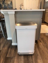 simplehuman 45 55 L extravagant living room kitchen use pedal stainless steel trash can