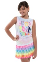 Foreign lucky in love childrens girls professional tennis clothes tennis dress