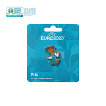 UEFA EURO 2020 official authorized Skillzy skating football fans collection commemorative badge
