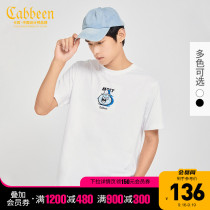 (American artists KevinLyons joint name) Cabbeen Carbine T-shirt 2021 new trend embroidery A