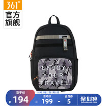 361 backpack 2021 summer new 361 degree backpack sports leisure fashion school bag students men and women