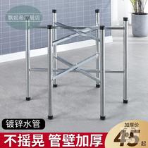 Non-embroidered steel folding table leg Workbench custom bracket portable steel bench height multi-function folding leg