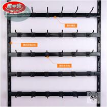 Small ornaments Grid shelf hook product decoration display rack Hanging wall wire wall shelf Kindergarten display rack cabinet