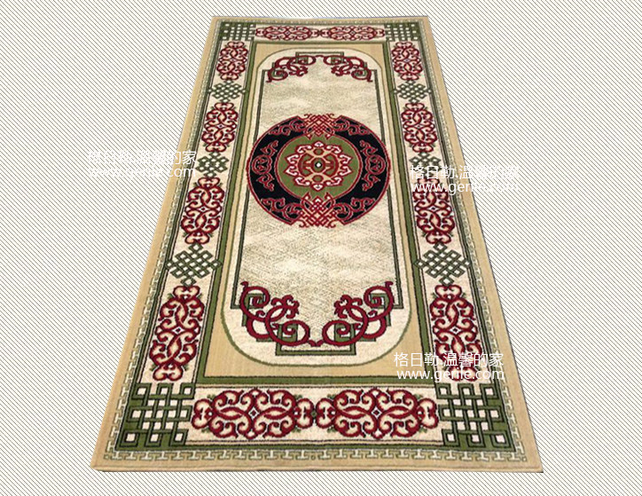 The new Mongolian pure wool woven modern retro decorative living room study bedside corridor window decoration carpet