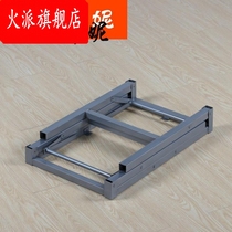 A Table leg foldable Simple folding table leg bracket Table stand Household table leg bracket Folding rectangular