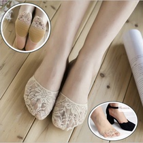 High heels insole female forefoot front Palm cushion thickened anti-pain forefoot stockings shallow half-code pad thickened and comfortable