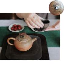 Hangzhou Jinxishi characteristic handicraft lacquerware Tea set Purple sand pot Ceramic jade bamboo and wood repair special offer HOT