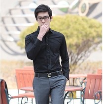 Korea shake sound mens 2021 spring shirt mens Korean slim mens long-sleeved shirt special spot 100750