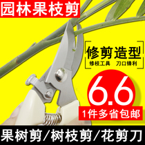 Garden tools Fruit branch shears pedicure flower scissors gardener pruning branches garden gardening scissors