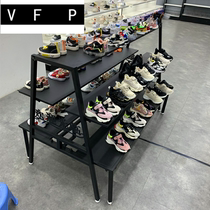 Clothing store Nakajima display cabinet Shopping mall jewelry display cabinet Creative flow table Shoe store Shoe rack Multi-function display rack
