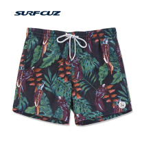  surfcuz seaside vacation beach pants mens loose plus size hot spring swimming shorts mens lined summer leisure