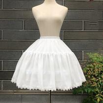 Small skirt skirt for girls puffy gauze white princess dress foreign petticoat skirt petticoat half-length base skirt dress