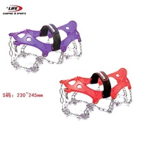 South Korea Life Sports SPIKE PRO ten-tooth 10-tooth chain crampon ice snow cross-country running small broken teeth