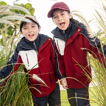 Student school uniform suit spring and autumn school students Sportswear childrens class clothes custom college style middle school students charge clothes