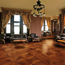 Feimei floor Solid wood composite floor 15mm SF301 diamond Mabao parquet floor Original imported floor