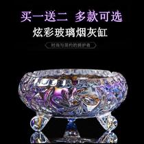 Big Number Crystal Glass Ashtrays Home Personality Creative Stylish Living Room Office Hotel Ktv Smoke Cylinders