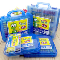 South Korea East Asia new doodle 12 colors 24 colors 36 colors 48 colors Boxed childrens color crayon oil painting stick Painting color