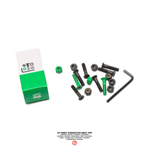 cart Skateboard Bridge Nails Skateboard Accessories Size 1ft Green Black