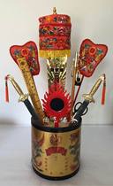 Taoist dharma instrument Taiwan 8-inch Zhengmi Doudou Worship Doudou Temple Do Bun with lucky Tai Sui Pray for marriage and harmony