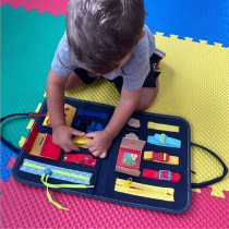 Children early teaching toy hand fine action special injection force training exercise fingers flexible threading and intellect multifunction