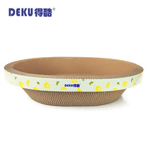 Fat orange bowl shaped cat nest cat claw plate Nestle grinding claw machine corrugated paper does not fall off the crumbs cat toys cat supplies
