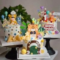 Детская бутылочка для кормления, кукла, 100 дней, тигр