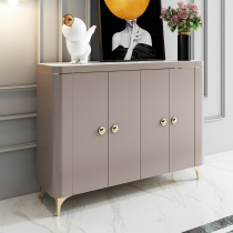 Light luxury Rock board modern simple paint sideboard porch cabinet wine cabinet cupboard tea cabinet storage storage storage cabinet