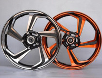 Horizon sports car driving race motorcycle north light pole front rear wheel double disc brake wheel wheel steel rim axe battle 110 607017 inch