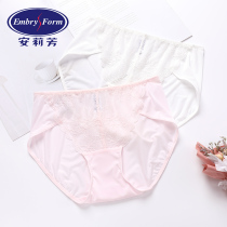 Anlie Fong Pregnancy Mom Cotton Briefs Lace Thin low purse Hip Triangle Pants E200169