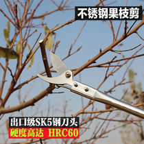 Fruit tree trimmer scissors branch pruning scissors multi-functional pruning pruning shears high branch shears stainless steel tools
