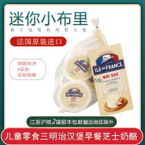 French original imported original ready-to-eat childrens cheese Baugh mini-Brie Briechees snacks spot