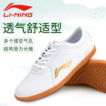 Li Ning tai chi shoes womens spring and summer martial arts shoes tendon sole training tai chi sports shoes tai chi training mens performance shoes