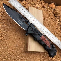 Outdoor heavy folding knife Swiss Sergeant knife cold weapon knife blade sharp portable knife