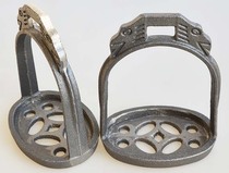 Special vintage cast iron stirrups pedals saddle accessories equestrian supplies sturdy and durable