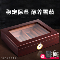 Cigar moisturizer Spanish imported cedar wood portable Cuban cigar box cigar moisturizing cigar box