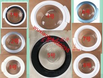 Suitable for Siemens drum washing machine door glass door observation window accessories Bosch drum washing machine door frame handle