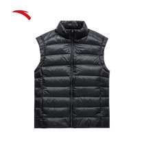 Anta down vest 2021 autumn and winter mens duck down warm and light and thin storable vest sports short down jacket