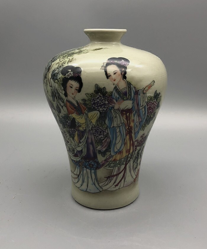 粉彩仕女瓷瓶-粉彩仕女瓷瓶促销价格、粉彩仕女瓷瓶品牌- 淘宝
