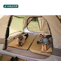 Japan DOD outdoor camping free air pump Lazy self-inflating air mat mattress convenient single double household