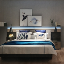 Feimei imported EGGER board custom high box bed
