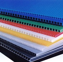 Plastic board partition Waterproof hollow board Turnover box partition sheet pp corrugated pvc hard board pad plate Wantong plate