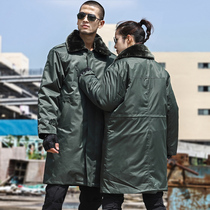 Winter camouflawless military camaratons Northeastern military cotton coat men and women thickened anti-cold cotton clothes workwear minus 30 degrees Celsius